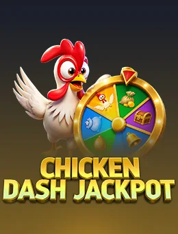 Chicken Dash Jackpot game art