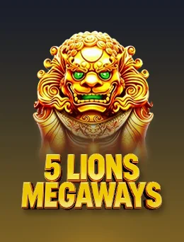 5 Lions Megaways game art